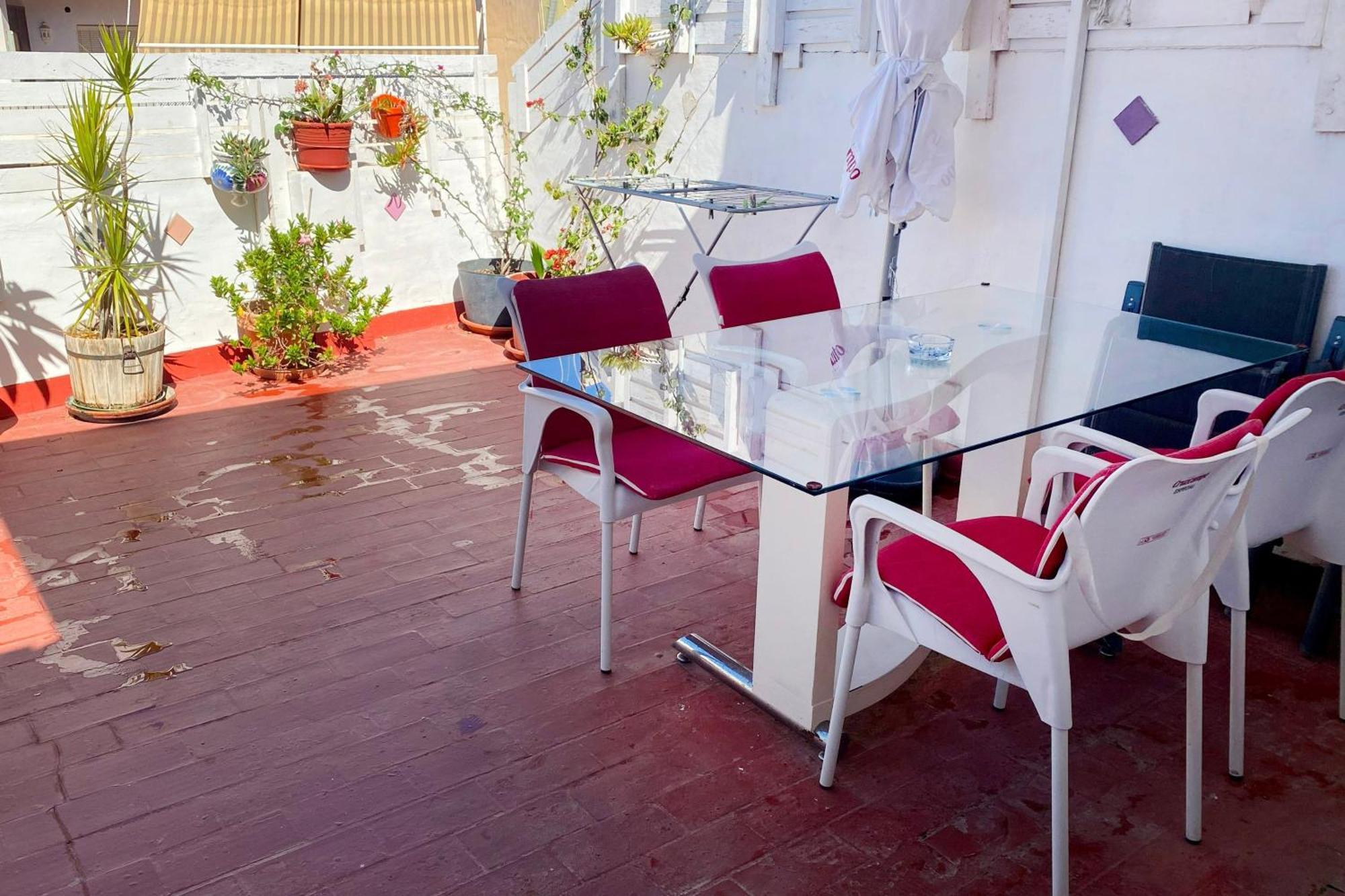 Apartment Centrico Atico 100m2 Patio